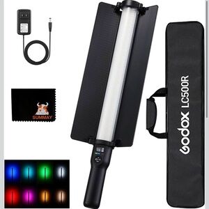 Godox LC500R RBG 2500K-8500K LED Light Stick BiColour Mode 5800lux - Has Case
